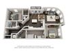 B5 Floor Plan B5 Floor Plan at Marq on Main, Illinois, 60532
